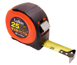 Lufkin 800 Series Xtra-Wide Power Return Tape Measure