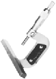 Standard Thimble & Sleeve Readout Screw OD Measuring Micrometer