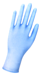 Disposable Powdered Nitrile Gloves