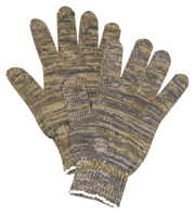 Multi-Colored String Knit Gloves
