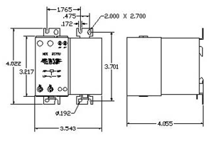 70 AMP Solid State Relay Diagram