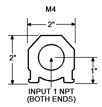 M4 Manifold Dimensions
