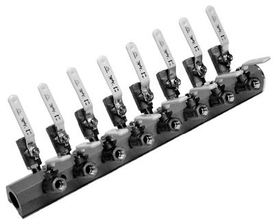 Inline Manifold w/Shut-Off Valves