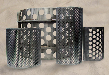 Display of granulator screens