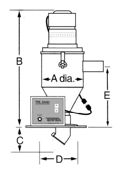 THL Vacuum Loader Diamensions