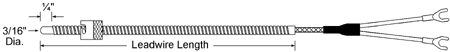 AA Series Adjustable Depth Thermocouple